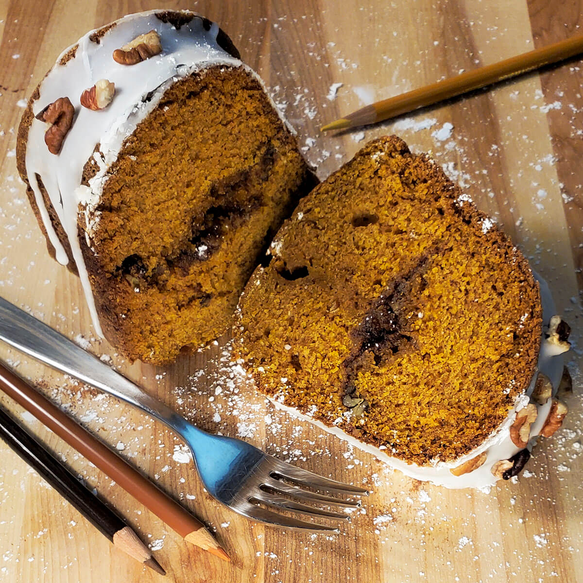 Sour Cream Pumpkin Bundt Cake